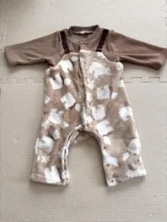 ロンパース　裏起毛　70cm