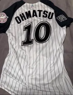 千葉ロッテマリーンズ　大松尚逸　オーセンティックユニフォーム　プロコレ　2010