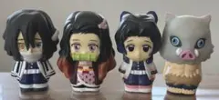鬼滅の刃　ソフビ　4種類　匿名配送