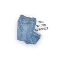 ▪️78‘s【LEVI‘S】VINTAGE 517