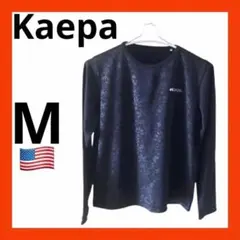 Kaepa ケイパ　長袖 レディーストレーニングウェア　M ブラック