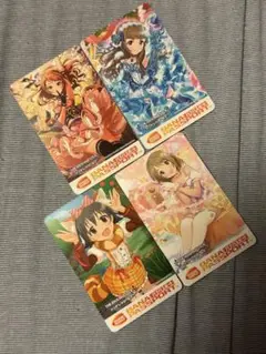 バナパスポート アイドルマスターシンデレラガールズ限定デザイン　4種