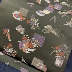 10-92 美品!高級 八寸名古屋帯 人気帯