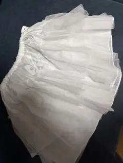 ホワイト パニエ Sサイズ