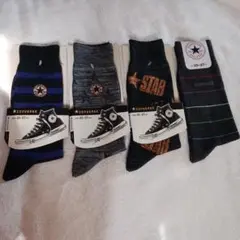 ①CONVERSE ソックス 25-27 4足 コンバース