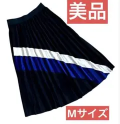 【美品】セレクトショップ購入　ベロア　プリーツスカート