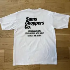 希少美品　Sams Choppers Co. Tシャツ L ホワイト