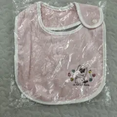 ぐんまちゃん 刺繍ベビースタイ ピンク