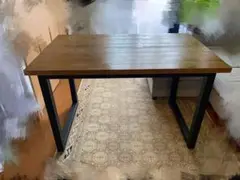 ウッド アイアン ダイニングテーブル