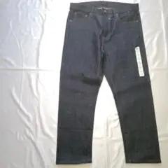 【未使用】UNIQLO / スリムフィットジーンズ/セルビッジ 赤耳 濃紺