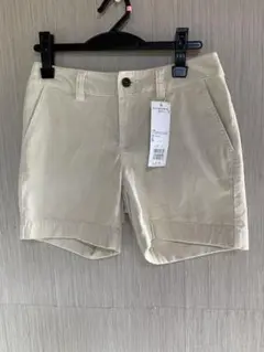 a.v.vアイボリー コットンショートパンツ S 新品未使用 　ストレッチ