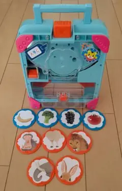 おしゃべりことばトランク ことばずかん 動物 食べ物パーツ こどもちゃれんじぷち