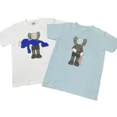 2枚セット KAWS UNIQLOコラボTシャツ　XS・160