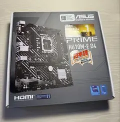 ASUS H610M-E D4 マザーボード