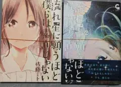 〈8月末処分予定〉【裁断済2冊】流れ星に願うほど僕らは素直じゃない 佐藤ミト
