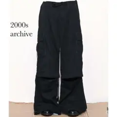 1990s gimmik cargo pants 切り離し y2k