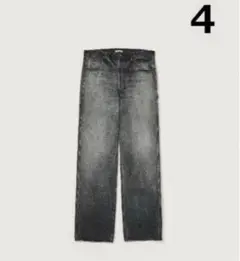 SELVEDGE FADED HEAVY DENIM PAINTER PANTS