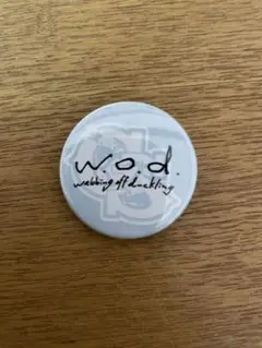 【値下げ可】w.o.d. 缶バッジ