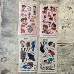 手塚治虫　アニメキャラクターシール 4枚セット