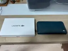 LACOSTE ラコステ 長財布　ラウンドジップ