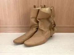 Fin ブーツ キャメル 24.5cm