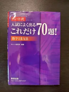 入試によく出るこれだけ70題! 数学ⅠIIAB