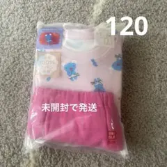 新品未開封 ユニクロ ペネロペ パジャマ 120 長袖 ピンク