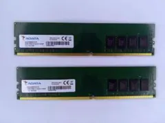 ADATA DDR4 2666 8GB U-DIMM メモリー 2枚組