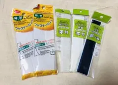 新品・未使用　面ファスナーワンタッチテープ(アイロン接着・縫製タイプ )5点