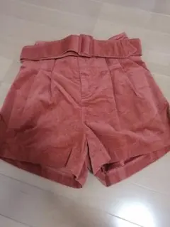 デイライルノアール　ベルト付きショートパンツ
