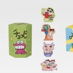 クレヨンしんちゃん　一番くじ　H賞　ボックス入りステッカー　チョコビ　ガチャ