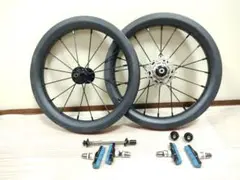 新品☆LitePro ダホン K3専用 カーボン 14インチ ホイールセット