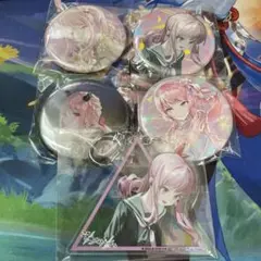 暁山瑞希 缶バッチ&アクキー 5個セット