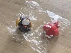 お茶犬 まちぼうけ アール ロン 2匹セット ガチャガチャ ガシャポン