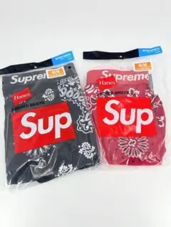 Supreme Hanes ボクサーブリーフ 2枚セット Mサイズ