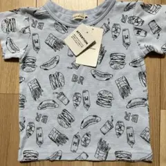 ブランシェス　食べ物柄 Tシャツ 100cm 新品タグ付き