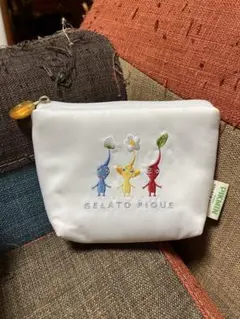 新品　未使用　ジェラートピケ　ピクミン　PIKMIN エコバッグ　ポーチ 新品未使用】 ジェラートピケ ピクミン エコバッグ Nintendo