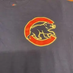 シカゴ・カブス Tシャツ ネイビー Majestic