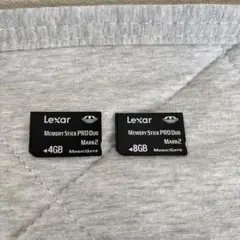Lexar PSP メモリースティック PRO DUO 8GB 4GB