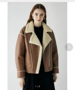 MOUSSY ボアジャケット ムートンコート