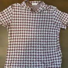 Plantation チェック柄 Tシャツ M