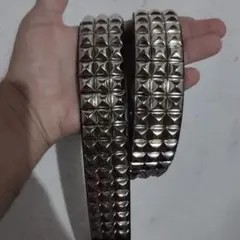 黒 ブリンブリン スタッズベルト y2k sk8 スケーター supreme
