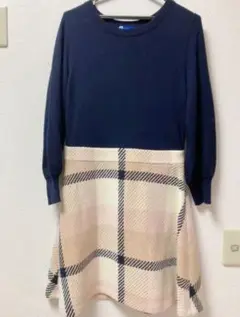⭐︎週末限定値下⭐︎ 【BLUE LABEL】ニットワンピース