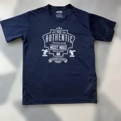 ミッキーマウス Tシャツ ネイビー S
