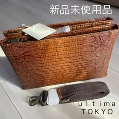 ACE ultima TOKYO 本革型押しバッグ 新品未使用品