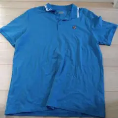 FILA 青 ポロシャツ XL