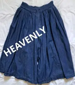 〈最終価格〉HEAVENLY　ヘブンリー　 デニム　ガウチョパンツ