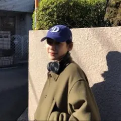 在原みゆ紀着用　ドジャーズ旧ロゴ　ベースボールキャップ