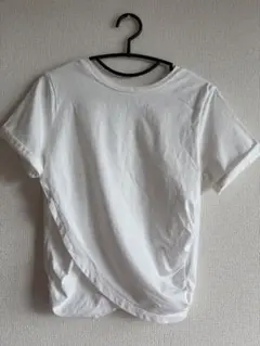 ホワイトドレープTシャツ