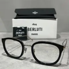 新品 BERLUTI ベルルッティ BL50008U 001 メガネ サングラス